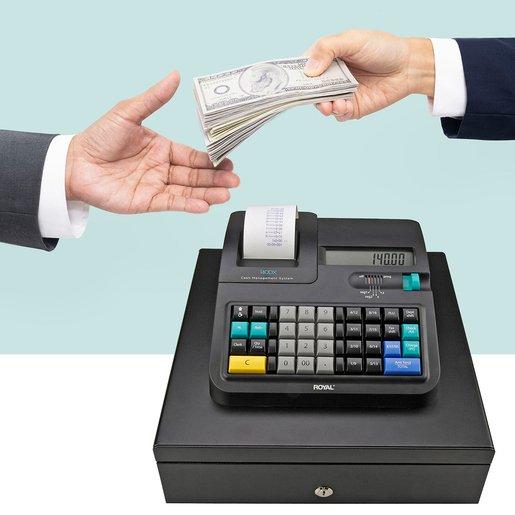 Caja Registradora Royal 140DX Negro