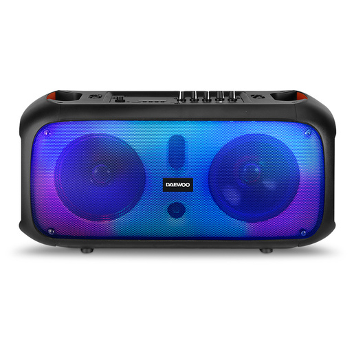 Bocina Portátil Bluetooth Daewoo Boombox Negro