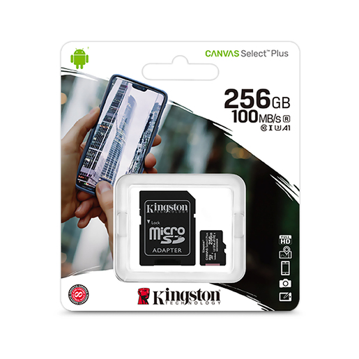 Memoria Micro SD Kingston Clase 10 256 gb