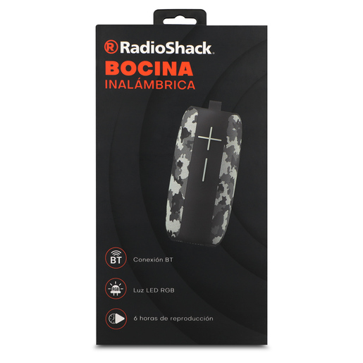 Bocina Bluetooth RadioShack Y370 Camuflaje