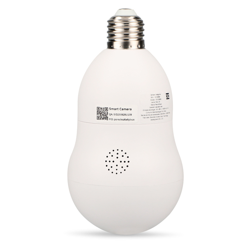 Cámara IP Tipo Foco 3MP TUYA-SMART Blanco