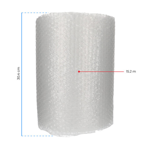 Rollo de Poliburbuja Scotch Transparente 30.4 cm x 15.2 m