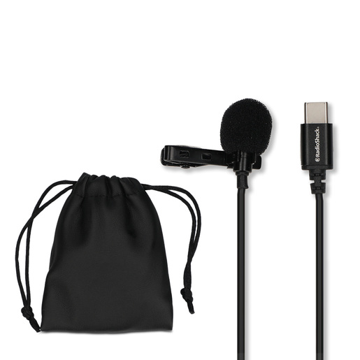 Micrófono de Solapa Alámbrico RadioShack 2 m