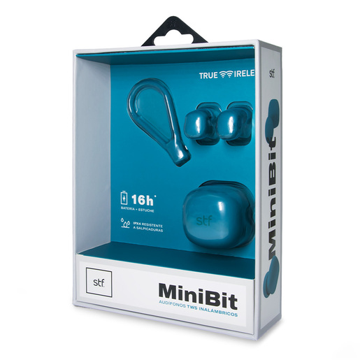 Audífonos Inalámbricos STF Mini Bit Azul