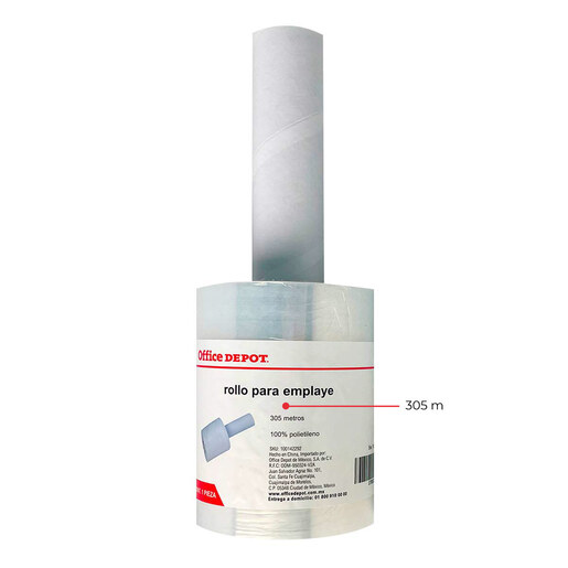 Rollo para Emplaye Office Depot 305 m Transparente