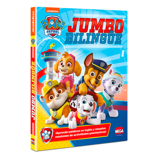 Libro de Actividades Bilingüe Jumbo Larousse Paw Patrol