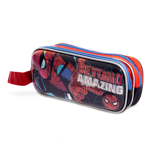 Lapicera Escolar Marvel Ruz Spiderman 3D Multicolor