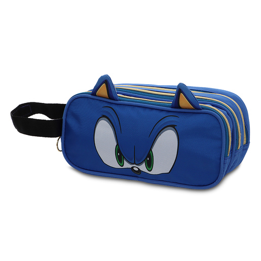 Lapicera Escolar Ruz Sonic The Headgehog Azul