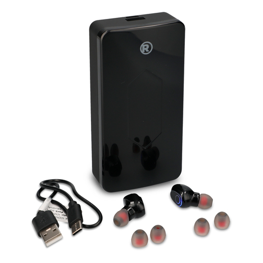 Audífonos Inalámbricos con Batería Portatil RadioShack Negro