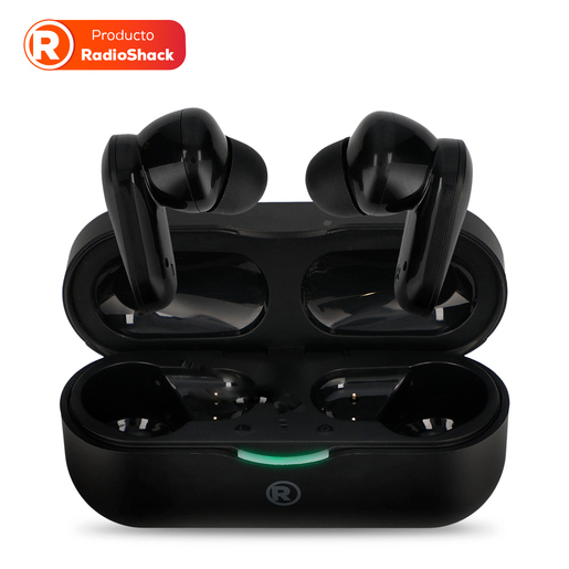 Audífonos Inalámbricos RadioShack Supernova Solares Negro