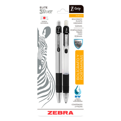 Bolígrafo y Portaminas Zebra Z-Grip