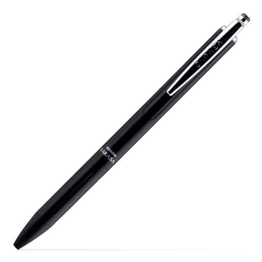 Bolígrafo de Gel Rollerball Zebra Sarasa Grand Punto Mediano Tinta Negra