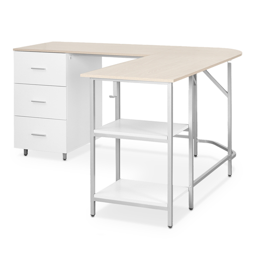 Escritorio en L Techni Mobili 3 cajones