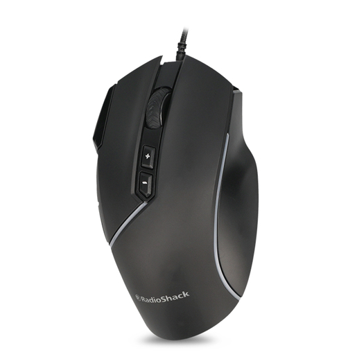 Mouse Gamer RadioShack Teclas Macro RGB Negro Office Depot