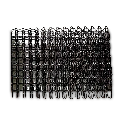 Espirales Dobles de Metal Office Depot 5/16 de pulg. Negro 20 piezas