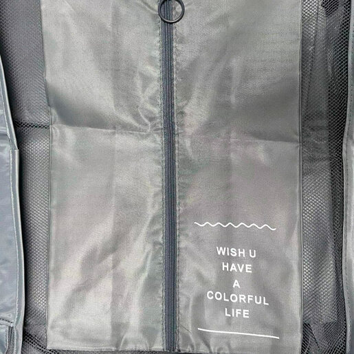 Kit Bolsas de Viaje Travel Time Diferentes Tamaños Gris 7 piezas