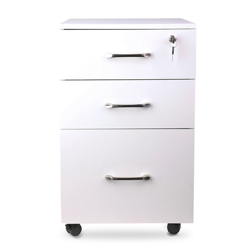 Archivero 3 Gavetas 4Tune Melamina Blanco