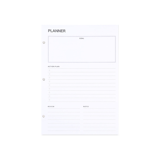 Block Planeador Diario Red Top Repuesto Padfolio 100 hojas