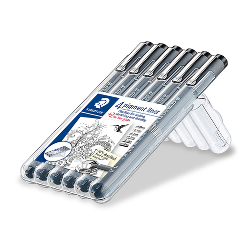 Estilógrafos Staedtler 6 piezas