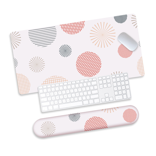 Reposa Muñeca y Tapete Spectra Diseños 2 piezas