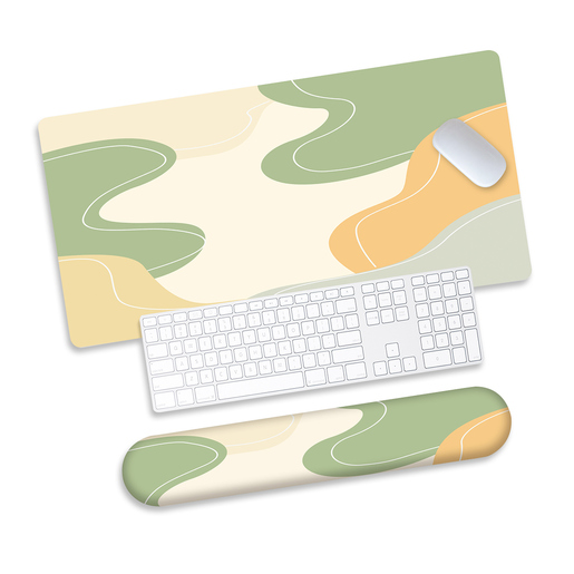 Reposa Muñeca y Tapete Spectra Diseños 2 piezas