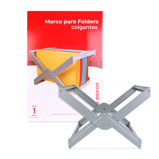 Marco para Folders Colgantes Office Depot Carta Gris 1 pieza
