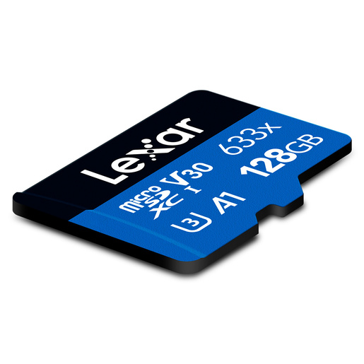 Memoria Micro SD 633X con Adaptador Lexar UHS-I 128gb