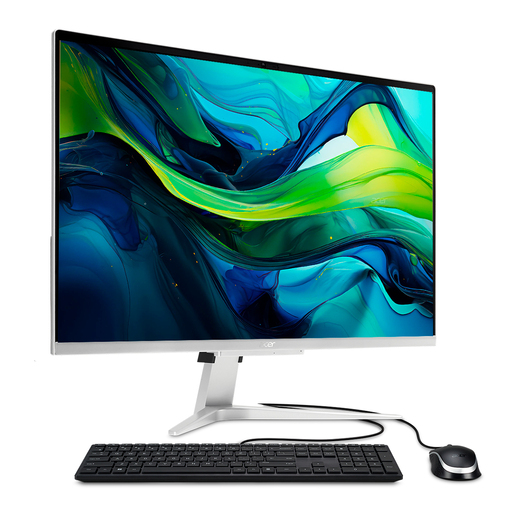 Computadora de Escritorio Acer All in One Aspire C24 AMD Ryzen 5 23.8 pulgadas 512 GB SSD 8 GB RAM Negro
