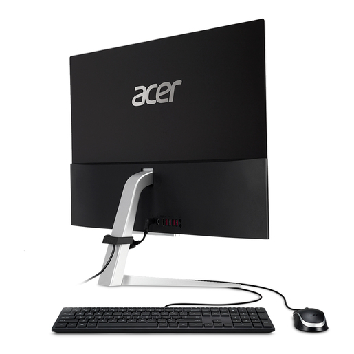 Computadora de Escritorio Acer All in One Aspire C24 AMD Ryzen 5 23.8 pulgadas 512 GB SSD 8 GB RAM Negro