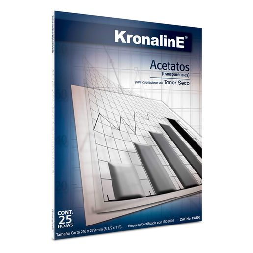 Papel Acetato Kronaline Alta Transparencia 25 hojas