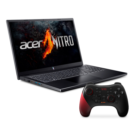 Bundle Laptop Acer Nitro V 15 GeForce RTX 2050 Intel Core i5 15.6 pulg. 512gb SSD 8gb RAM más Control Gamer Nitro