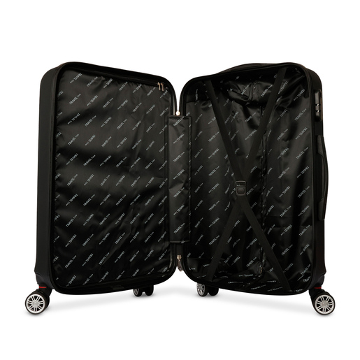 Set 3 Maletas de Viaje con Ruedas Travel Time Negro