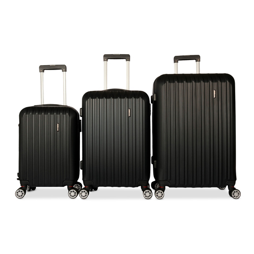 Set 3 Maletas de Viaje con Ruedas Travel Time Negro