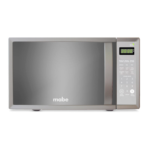 Horno de Microondas Mabe Acero 10 niveles Gris