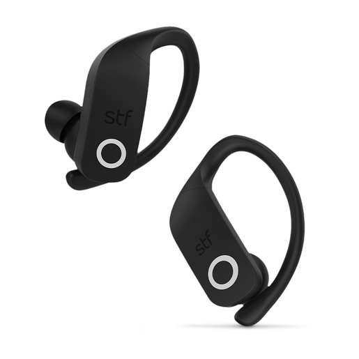 Kit 2 en 1 Audífonos Inalámbricos con Batería Recargable Stuffactory Negro