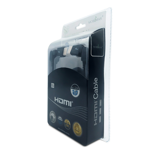 Cable HDMI Mobimax Full HD 24 k 3 metros