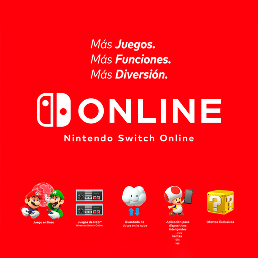 Nintendo Switch 64GB OLED Incluye Mario Kart 8 Deluxe y Suscripción Online
