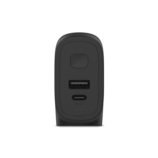 Cargador de Pared Híbrido Belkin 2 puertos más Power Bank 5000 mAh Negro