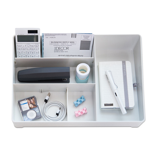 Organizador Dos Divisiones AG Box Marfil