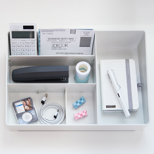Organizador Dos Divisiones AG Box Marfil