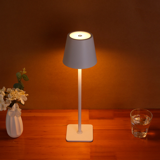 Lámpara de Mesa Artiva LED Táctil Blanco