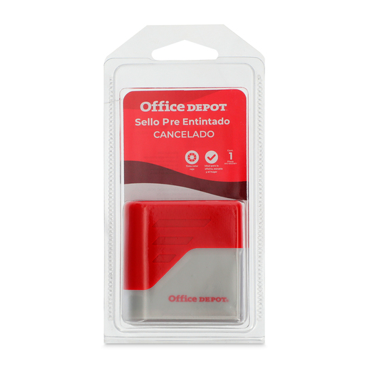 Ojjize Sello Cancelado Office Depot Pre Entintado | Office Depot Mexico
