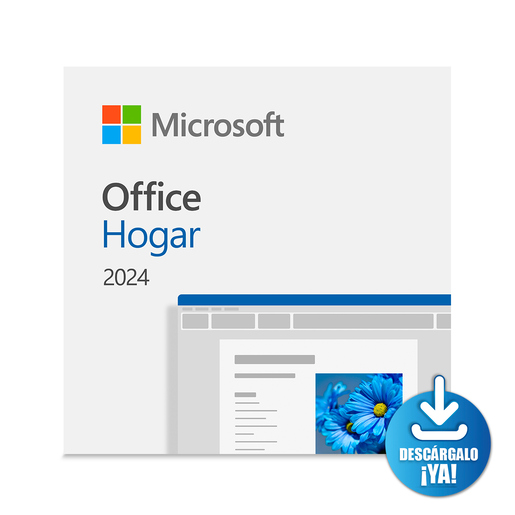 Microsoft Office Home 2024 Descargable 1 dispositivo