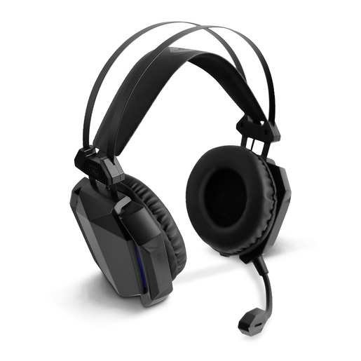 Audífonos Gamer Alámbricos Vortred Onfall Pro Negro