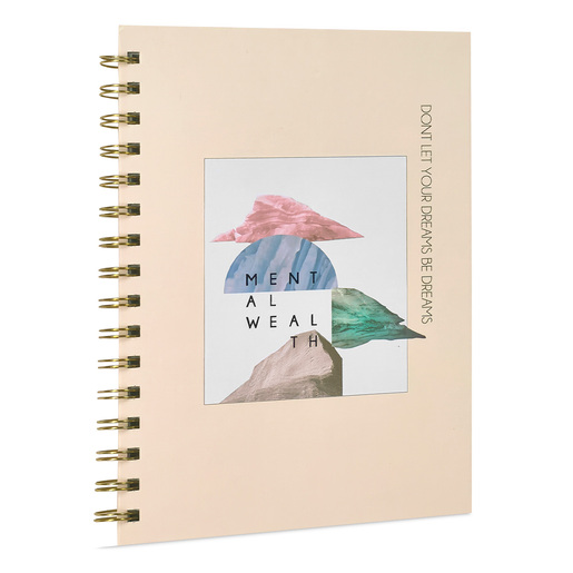 Cuaderno Esquela Red Top Mental Health Raya 80 hojas