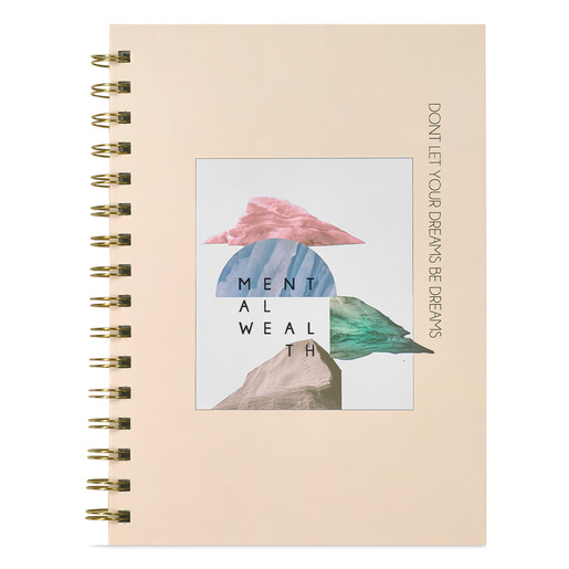 Cuaderno Esquela Red Top Mental Health Raya 80 hojas