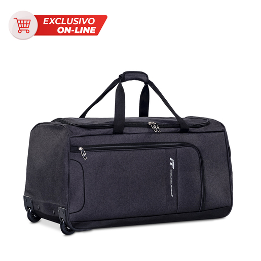 Maleta de Viaje Duffle con Ruedas International Traveller Carrousel 28 pulg. Negro