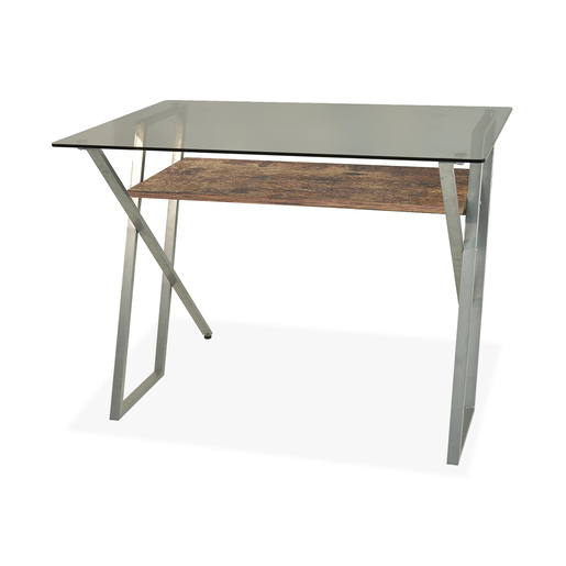 Escritorio Sky Furniture Vidrio Ahumando 100 x 60 x 75 cm