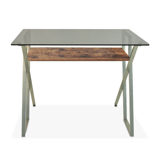 Escritorio Sky Furniture Vidrio Ahumando 100 x 60 x 75 cm