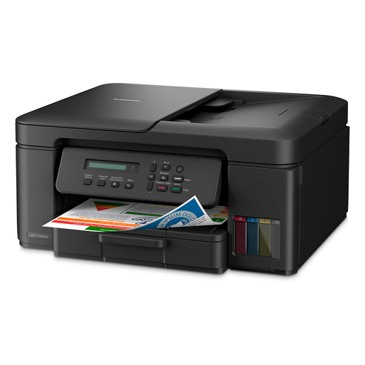 Impresora Multifuncional de Inyección de Tinta 3 en 1 Brother DCP-T730DW con Wi-Fi